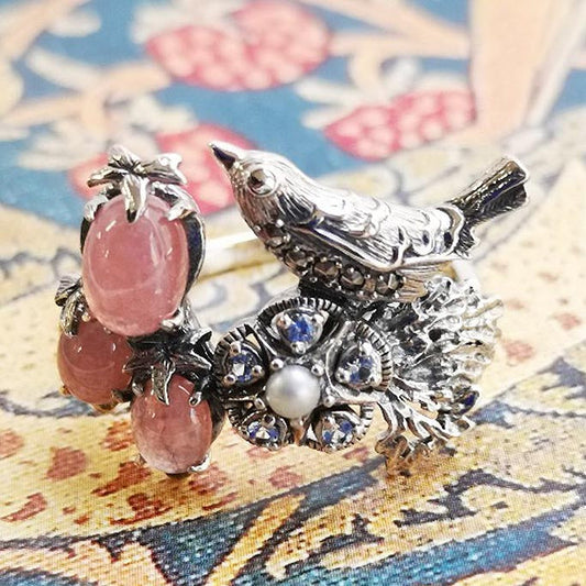 SV William Morris 草莓小偷戒指(印加玫瑰)