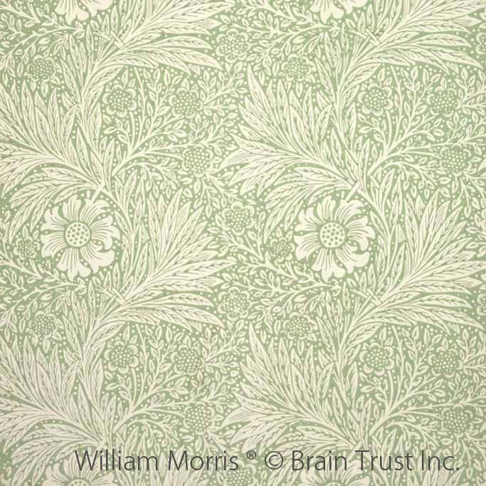 SV William Morris 绿色万寿菊戒指