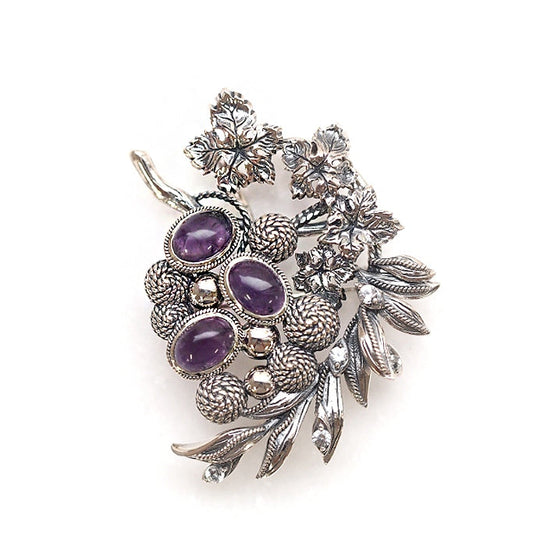 SV William Morris 葡萄胸针/吊坠