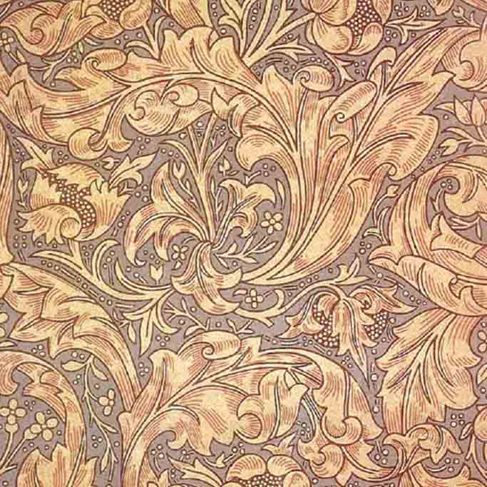 SV William Morris Yaguruma Giku 胸针 / 吊坠