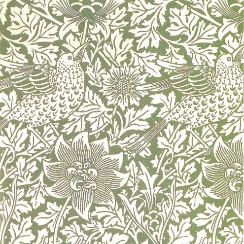 SV William Morris 小鸟与海葵 戒指