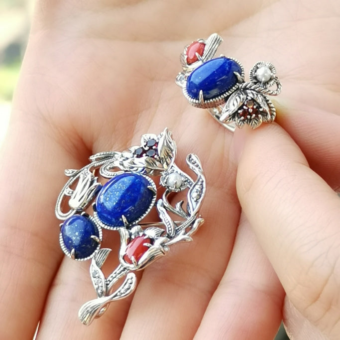 SV William Morris Medway 胸针/吊坠